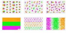 Load image into Gallery viewer, New 3D Self-Adhesive Neon Curve Serpentine Stripe Nails Stickers Acrylic Decorations Manicure Carving Design Exquisite Pattern Nail Art Supplies Self-Adhesive Nail Nail Art Stickers Red Lips Nails Decals Sticker Hot Sexy Girl Tip