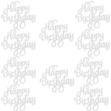 Load image into Gallery viewer, 10pcs Glitter Happy Birthday Cake Topper Happy Birthday Cake Topper Happy Birthday Cupcake Topper Glitter Gold Decoration Bling Sparkle Decoration Sign Happy Birthday Cake Topper Girl Birthday Dessert Decor