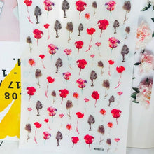 Load image into Gallery viewer, New 3D Self-Adhesive Lovely Red Lips Image Nails Stickers for Nails Sticker Decorations Manicure Valentine's Day Nail Art Sticker Decals 3D Exquisite Pattern Nail Art Supplies Self-Adhesive Luxurious Nail Art Decoration