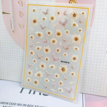 Load image into Gallery viewer, New 3D Self-Adhesive Lovely Red Lips Image Nails Stickers for Nails Sticker Decorations Manicure Valentine's Day Nail Art Sticker Decals 3D Exquisite Pattern Nail Art Supplies Self-Adhesive Luxurious Nail Art Decoration