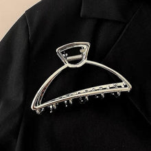 Load image into Gallery viewer, Woman Novelty Minimalist Dainty Design Irregular Hairpins Punk Style Metal Silver Hair Claws Barrettes Women Hair Accessories Hair Clips Hairgrip