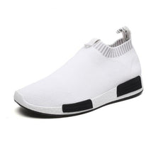 Load image into Gallery viewer, Men's Breathable Running Shoes Casual Fashion Outdoor White Espadrilles Sports Shoes Light Socks Lightweight Breathable Walking Running Shoes Mesh Workout Casual Sports Men's Jogging Sneakers