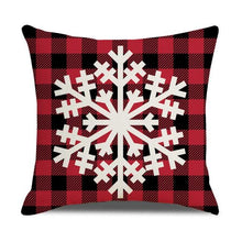 Load image into Gallery viewer, Christmas Pillow Covers Xmas Decorative Christmas Pillow Covers Christmas Decor Pillow Cases Retro Beautiful Cushion Cover Throw Pillowcase Winter Holiday Cushion Case For Home Decor 45x45CM
