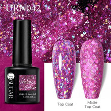 Load image into Gallery viewer, New 2022 Pink Blue Gel Nail Polish UV Color Changing Elegant Luxury Glossy Nail Design For Womens