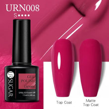 Load image into Gallery viewer, New 2022 Pink Blue Gel Nail Polish UV Color Changing Elegant Luxury Glossy Nail Design For Womens