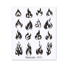 Load image into Gallery viewer, Cool Geometrics Pattern Water Decals Stickers Flower Leaves Slider For Nails Spring Summer Nail Art Decoration Tattoos Women Nail Art Stickers Water Transfer Decals Design Nail Art Supplies Manicure Acrylic Nail Foil Stencils Decorations