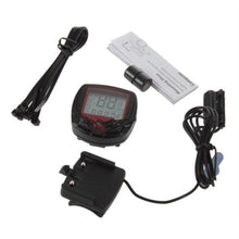 Load image into Gallery viewer, 1PC Bike Computer With LCD Digital Display Waterproof Odometer Speedometer Cycling Stopwatch Riding Accessories Multi-Function Bicycle Computer For Mountain Bikes Road Bikes Electronic Bikes Accessories