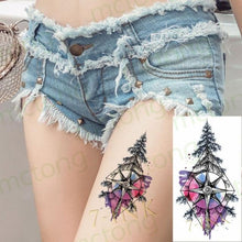 Load image into Gallery viewer, 3D Butterfly Waterproof Temporary Tattoo Sticker Snake Flowers Elegant Small Popular Tattoo For Womens Mens