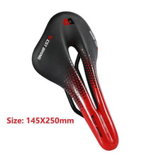 Load image into Gallery viewer, Bicycle Soft Thick Saddle Mountain Road Bike Wide Seat Cushion Road Bike Carbon Saddle Comfort Bike Saddle Ergonomic Waterproof Bicycle Seat For Road Bike Mountain Bike Seats