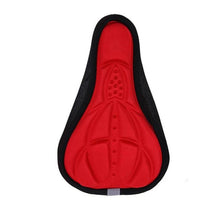 Load image into Gallery viewer, Mountain Bike 3D Saddle Cover Thick Breathable Super Soft Bicycle Seat Cushion Silicone Sponge Gel Seat Cover With Gel Padding And Memory Foam Bike Seat Cushion Cover Pad For Bicycle Seat Saddle