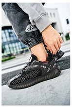 Load image into Gallery viewer, Mens Luxury Sneakers Casual Sports Trainer Race White Shoes Fashion Running Modern Sneakers Autumn Breathable Trendy Mens Walking Casual Sneakers