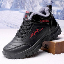 Load image into Gallery viewer, Winter Womens Mens Boots Shoes Plush Warm Sneakers Outdoor Waterproof Ankle Snow Boots Casual Leather Hiking Boots Outdoor Trekking Boot Mid Hiker Boot For Mens