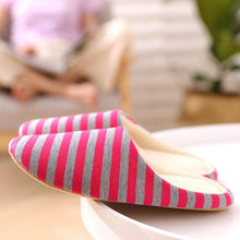 Load image into Gallery viewer, Women Winter Warm Slippers Cute Rabbit Slippers Indoor Shoes For Girls Non Slip Soft Funny Women Furry Slipper House Slippers For Women Indoor Slip On Slippers Warm Flats Shoes Soft-soled Cotton Slippers