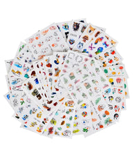 Load image into Gallery viewer, Water Decal Nail Art Decorations Nail Sticker Tattoo Full Cover Beauty Decals Manicure Supplies Accessories Women Kids Girls Manicure Decoration Nail Art Supplies 3D Self-Adhesive Nail Decals Designer Nail Stickers for Acrylic Nails