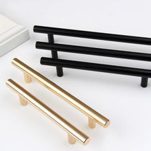 Load image into Gallery viewer, Kitchen Door T Bar Pull Straight Handle Knobs Cabinet Pull Diameter 10mm Stainless Steel Handles Furniture Hardware Kitchen Door T Bar Straight Handle Pull Knobs Furniture Hardware Assist Bath Handle