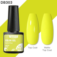 Load image into Gallery viewer, Fashion 2022 Reflective Glitter Gel Nail Polish 8 Colors Sparkling Auroras Permanent UV Diamond Gel Nail Polish Gel For Girls and Womens