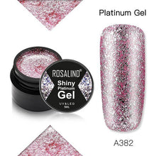 Load image into Gallery viewer, Luxury Modern Crystal Shiny Gel Nail Polish Painting Nails Art Design Diamond Manicure Gel Luxury Design For Women and Girls