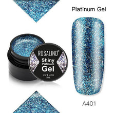 Load image into Gallery viewer, Luxury Modern Crystal Shiny Gel Nail Polish Painting Nails Art Design Diamond Manicure Gel Luxury Design For Women and Girls
