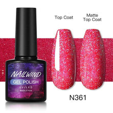 Load image into Gallery viewer, Luxury Womens Colorful Gel Nail Polish 8ml Semi Permanent UV/LED Glossy Effect Popular Design For Women and Girls in Fashion Style