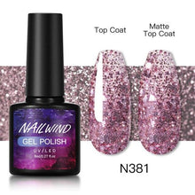 Load image into Gallery viewer, Luxury Womens Colorful Gel Nail Polish 8ml Semi Permanent UV/LED Glossy Effect Popular Design For Women and Girls in Fashion Style