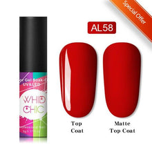 Load image into Gallery viewer, Matte Pink Blue Gel Nail Polish Semi Permanent LED Nail Art Design Elegant Warm Colors For Womens