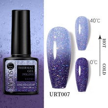 Load image into Gallery viewer, 2022 NEW Purple Gel Nail Polish UV Color Changing Gel Nail Polish Stylish Three Layer Effect For Womens