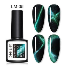 Load image into Gallery viewer, Luxury 5D Cat Magnetic Gel Nail Polish Black Chameleon UV Nail Gel Professional Manicure For Womens