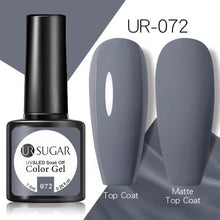 Load image into Gallery viewer, Brown Blue Gel Nail Polish UV LED Autumn Winter Series Matte And Glossy Colors Elegant Stylish Design For Womens