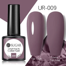 Load image into Gallery viewer, Brown Blue Gel Nail Polish UV LED Autumn Winter Series Matte And Glossy Colors Elegant Stylish Design For Womens