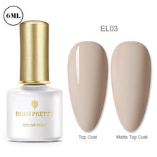 Load image into Gallery viewer, 2022 Elegant Pretty Womens Orange 6ml Gel Nail Polish Summer UV LED Stylish Glossy and Matte Professional Home Nail Design For Women