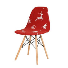 Load image into Gallery viewer, Avangarde Style Printed Seat Cover For Shell Chair Armless Shell Chair Cover Banquet Home Slipcover Elastic Removable Stretch High Back For Sofa Armchairs