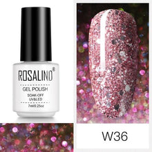 Load image into Gallery viewer, Luxury Womens Pink Shiny Nail Gel Polish Varnish Permanent UV Gel Popular High Quality Colorful Nail Polish