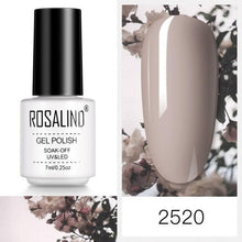 Load image into Gallery viewer, Luxury Womens Pink Shiny Nail Gel Polish Varnish Permanent UV Gel Popular High Quality Colorful Nail Polish