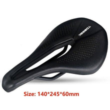 Load image into Gallery viewer, Bicycle Soft Thick Saddle Mountain Road Bike Wide Seat Cushion Road Bike Carbon Saddle Comfort Bike Saddle Ergonomic Waterproof Bicycle Seat For Road Bike Mountain Bike Seats