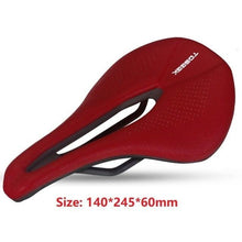 Load image into Gallery viewer, Bicycle Soft Thick Saddle Mountain Road Bike Wide Seat Cushion Road Bike Carbon Saddle Comfort Bike Saddle Ergonomic Waterproof Bicycle Seat For Road Bike Mountain Bike Seats