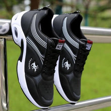 Load image into Gallery viewer, Men's Leather Autumn Shoes Casual Sneakers Tennis Fashion White Trainers Sneakers Casual Leather Fashion Sneakers Breathable Sports Running Sneakers