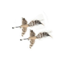 Load image into Gallery viewer, Funny Feather Bird with Bell Cat Stick Toy for Kitten Playing Teaser Wand Toy Cat Supplies Interactive Wiggle Moving Cat Kicker Toy with Plush Interactive Cat Toys Fun Toy For Cat Exercise