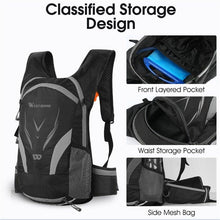 Load image into Gallery viewer, Bike Bags Portable Waterproof Backpack Cycling Water Bag Outdoor Sport Climbing Hiking Pouch Hydration Backpack Bike Backpack Mountain Biking Daypack Cycling Hiking Bicycle 10L