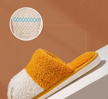 Load image into Gallery viewer, Women Winter Warm Slippers Indoor Bedroom House Flat Floor Plush Shoes Non Slip Fluffy Slippers Cute Cat Fur Slippers Slip on Memory Foam House Outdoor Indoor Warm Fuzzy Plush Fleece Lining Bedroom Comfy Home Living Room Shoes