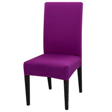 Load image into Gallery viewer, Solid Color Chair Cover Stretch Spandex Seat Cover For Office Wedding Banquet Hotel Home Chair Covers Banquet Chair Seat Protector Slipcover For Home Party Hotel Wedding Ceremony