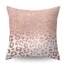 Load image into Gallery viewer, Nordic Style Pillow Covers Plant Letter Flower Geometric Sofa Cushion cover Headrest Pink Party Decorations Gift For Kids Geometric Decorative Throw Pillow Covers Square Cotton Cushion Covers Outdoor Sofa Home Pillow Covers