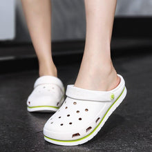 Load image into Gallery viewer, Luxury Womens Sandals Lightweight Unisex Colorful Shoes Garden Classic Clogs Design Slippers Sandals Slip-on Summer Beach Sandals For Womens Fashion Comfortable Slip On Slides Shoes