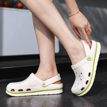 Load image into Gallery viewer, Luxury Womens Sandals Lightweight Unisex Colorful Shoes Garden Classic Clogs Design Slippers Sandals Slip-on Summer Beach Sandals For Womens Fashion Comfortable Slip On Slides Shoes