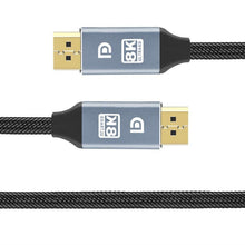 Load image into Gallery viewer, 1m/2m/5m High Speed 1.4Gbp Slim and Flexible Ultra HD 8K 4K 144Hz 165Hz Display Port Adapter For Monitor PC Laptop Projector