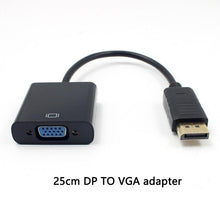 Load image into Gallery viewer, DP to VGA Video Adapter 1080p Thunderbolt DP to VGA Cables Compatible with Computer, Desktop, Laptop, PC, Monitor, Projector,