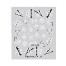 Load image into Gallery viewer, Water Nail Stickers Women Face Sketch Abstract Butterfly Image Sexy Girl Nail Art Decor Sliders Manicures For Nails Decoration Decal Self-Adhesive 3D Wave Design Decoration for Women Girls Tape Nail Art Stickers Decal Decoration