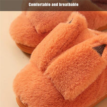 Load image into Gallery viewer, Couples Home Slippers Warm Cute Womans Mens Slipper Winter Shoes New Fashion Casual Fur Plush Slides Winter Slippers For Women House Slippers Fluffy Soft Comfy Fuzzy Slippers Faux Fur Plush Anti-Skid Slippers