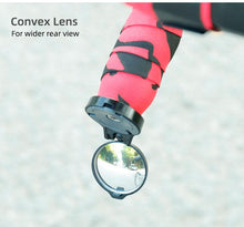 Load image into Gallery viewer, Bicycle Drop Bar Rear View Convex Mirror Handlebar Universal Left Right Mount Acrylic Convex Back Sight Reflector Fashionable Design Bar End Folding Minimalist Mirror Foldable Convex Rear View Safe And Stylish Bike Riding