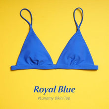 Load image into Gallery viewer, Colorful Bikini Thong Swimwear Women Swimsuit Top And Bottoms T-Back Brazilian Swimming Women's Strappy Triangle Bikini Sets High Cut Cheeky Thong Bottom Swimsuits