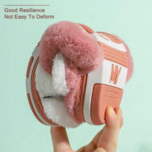 Load image into Gallery viewer, Couples Home Slippers Warm Cute Womans Mens Slipper Winter Shoes New Fashion Casual Fur Plush Slides Winter Slippers For Women House Slippers Fluffy Soft Comfy Fuzzy Slippers Faux Fur Plush Anti-Skid Slippers